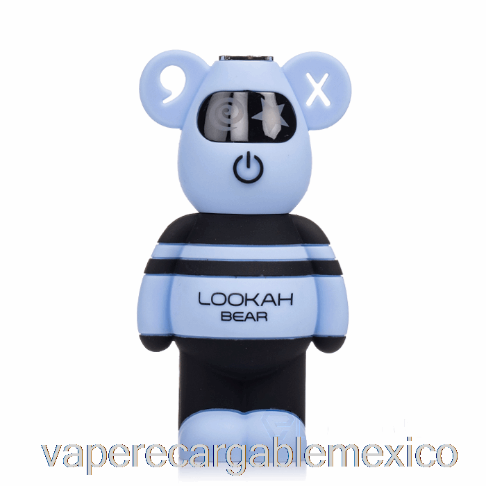Vaporizador Recargable Lookah Bear 510 Batería Azul Claro